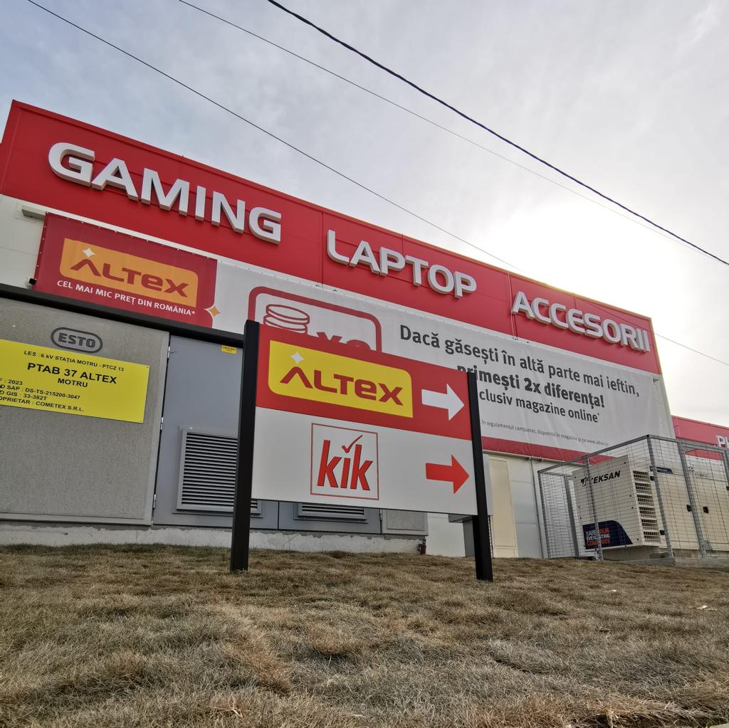 litere volumetrice luminoase